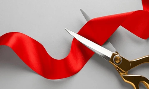 Ciseau coupant ruban